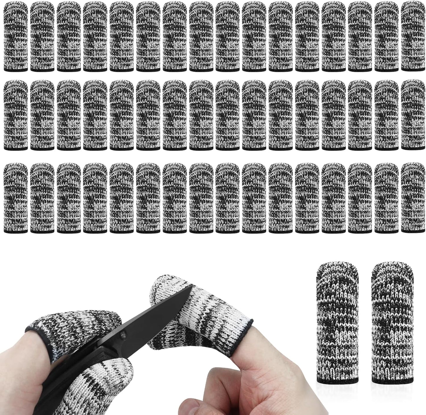 Cut Resistant Finger Cots - HPPE, Non-Slip, Breathable