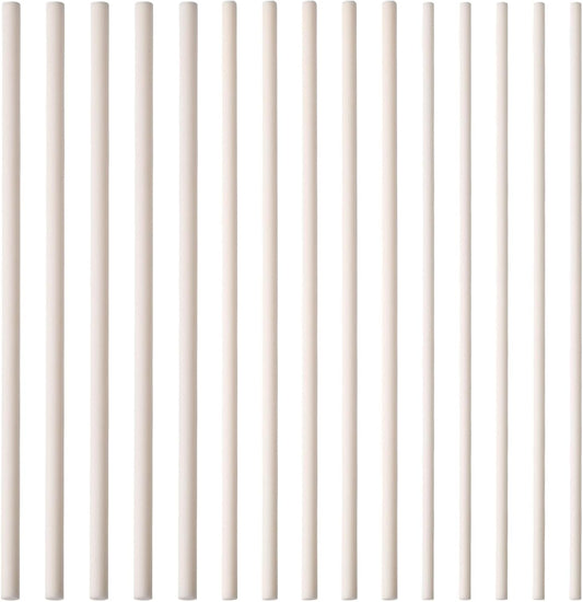 15Pcs 2mm 2.5mm 3mm Reusable Hanging Burning Rods 3.94in Porcelain Bead Jewelry Pendant Burn Sticks Ceramic Rods Kiln Hanging Burning Rod Fires Clay Pottery Tools for DIY Crafts