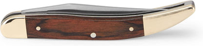 385 Toothpick Single-Blade Pocket Knife, Woodgrain, 0.8 oz