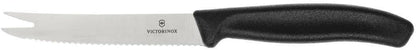 Victorinox Swiss Classic Cheese and Sausage Paring Knife, 4.3 inches, Black (6.7863)