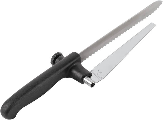 Fox Valley Traders Knife with Adjustable Slicing Guide by Chef's Pride™