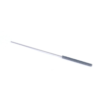 Garhgi 0.177" (4.5mm) Cylinder Hone Brush, 240 Grit Silicon Carbide Abrasive Nylon Spheres for Metal Stainless Steel Cast Iron Deburring Deglazing Surface Finishing Small Diameters