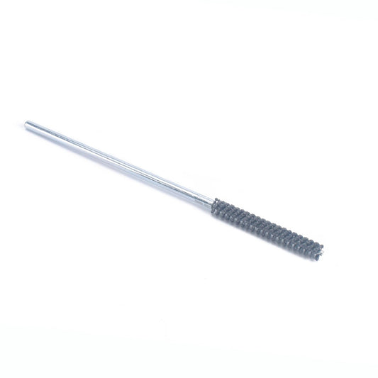 0.591"(15mm) Cylinder Hone Brush with Round Carbon Steel Shank in 120 Grit SiC Abrasive Nylon Balls for Deburring Small Engine Cylinders Brake Piston Rings Guides Tubes Cam Bearings