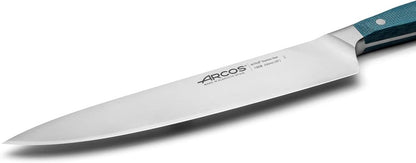 Arcos Forged Boning Knife in Nitrum Stainless Steel, Professional 6 Inch Butcher Knife for Removing Meat from Bones, Ergonomic Blue Handle, Brooklyn Series
