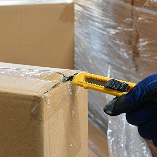 Tape King Utility Knife Set (12 Pack) | 18mm Wide Blade Box Cutter | Retractable Design, Compact And Versatile for Home, Crafts, Warehouse, Cartons, Cardboard, Office Supplies and Packaging