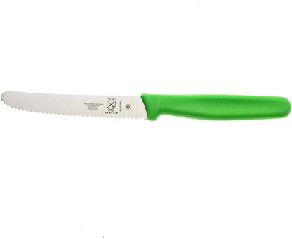 Mercer Culinary Bar Knife,Black, 4” Plain Edge, Pointed Tip