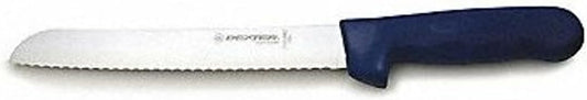 Dexter-Russell Basics P94804B 10" Scalloped Slicer/Bread Knife with Black Polypropylene Handle