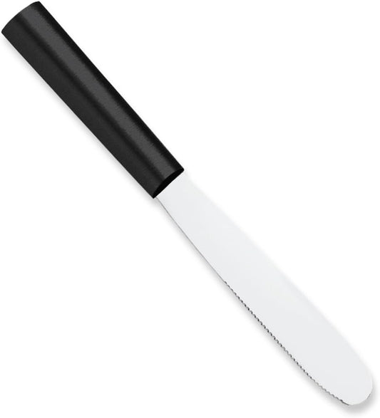 RADA Cutlery Super Spreader Knife (W213), 5.38" Stainless Steel Blade, Black Handle