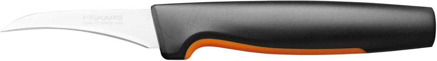Fiskars Tomato Knife, Functional Form, Total Length: 23 cm, Japanese Stainless Steel/Plastic, 1057543