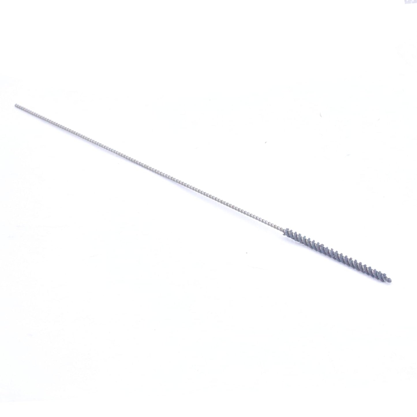Garhgi 0.177" (4.5mm) Cylinder Hone Brush, 240 Grit Silicon Carbide Abrasive Nylon Spheres for Metal Stainless Steel Cast Iron Deburring Deglazing Surface Finishing Small Diameters