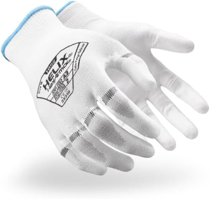 HexArmor Cut-Resistant Impact Protection Polyurethane Palm Knit Work Gloves | Helix® Core 3012