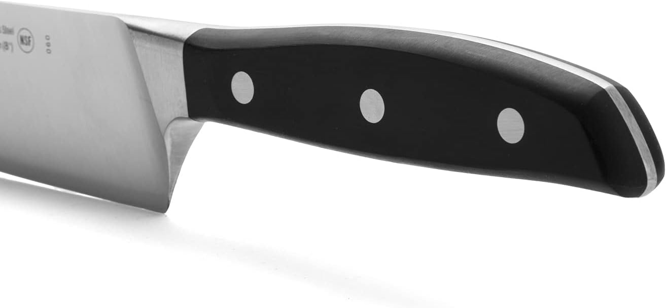 Arcos Forged Paring Knife 4 Inch Stainless Steel. Sharp Kitchen Knife for Peeling Fruits and Vegetables. Ergonomic Polyoxymethylene Handle and 100mm Blade. Series Manhattan. Color Black