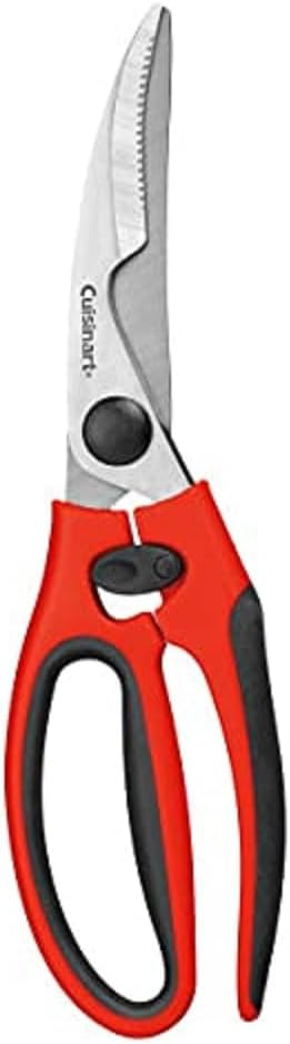 Cuisinart C77-2PSHR8B7R Classic Shears 2-Piece Set, 8" Black and 7" Red