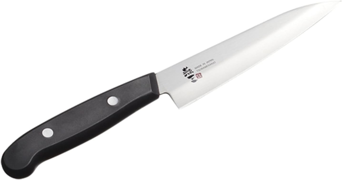 Japanese Chef Knife, 7 inch Gyuto by Enzo, Hand Forged, Tsubame Sanjyo Stainless Steel, Light Weight, Wear/Corrosion Resistance, 11.8 inch Total Length