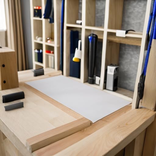 RESILIA Work Bench Mat - 15” X 36” X 0.06" Scratch-Resistant PVC Mats - Protect Your Workbench, Table, or Tool Station from Painting, Woodworking, Crafting, Building, & More, Black, Made in USA