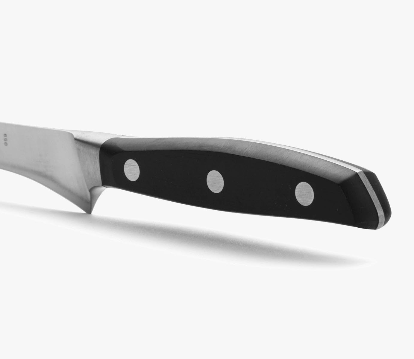 Arcos Forged Paring Knife 4 Inch Stainless Steel. Sharp Kitchen Knife for Peeling Fruits and Vegetables. Ergonomic Polyoxymethylene Handle and 100mm Blade. Series Manhattan. Color Black