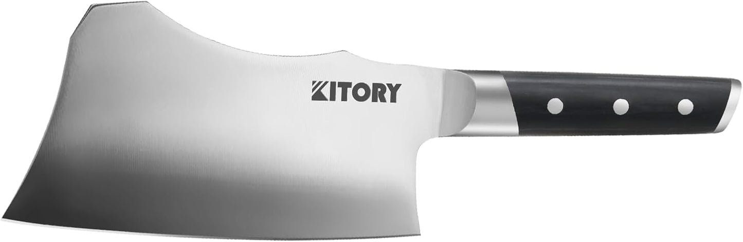 Kitory Slicing Carving Knife - 12" Brisket Knife - Pakka Wood Handle - Forged German High Carbon Steel Granton Blade, BBQ, Grilling Gifts For Men -Metadrop Series