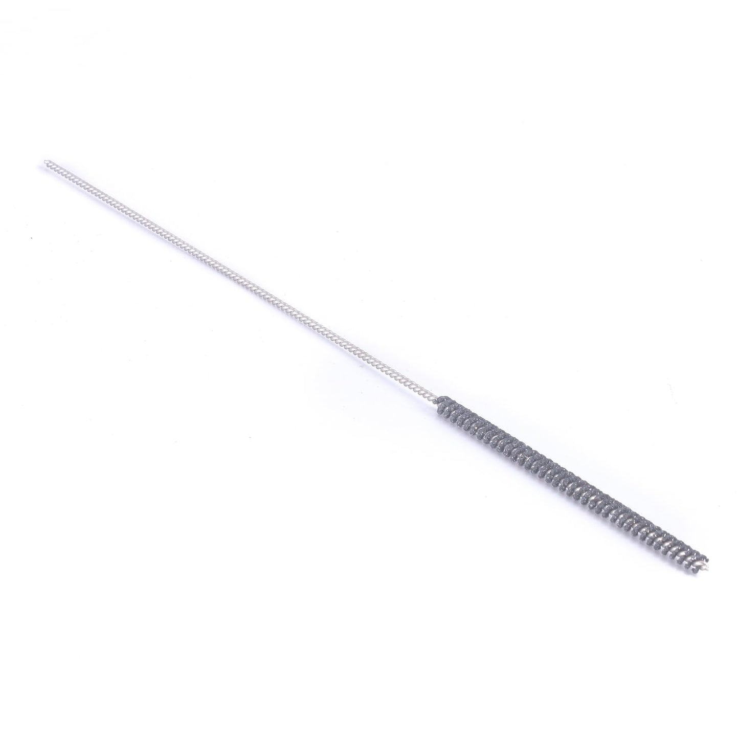 Garhgi 0.177" (4.5mm) Cylinder Hone Brush, 240 Grit Silicon Carbide Abrasive Nylon Spheres for Metal Stainless Steel Cast Iron Deburring Deglazing Surface Finishing Small Diameters