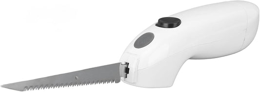 Airshi Electric Carving Knife Battery Operated Knife Easy to Slice Washable Lightweight for Picnic