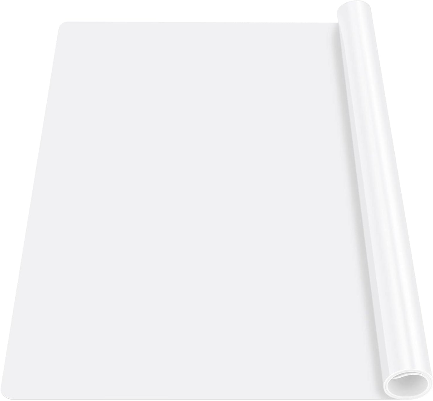Gartful Extra Large Transparent Silicone Mat, Countertop Protector, 25.2 x 17.7 inches Silicone Sheet for Crafts Resin Jewelry Casting Mat Pad Nonstick Table Placemat