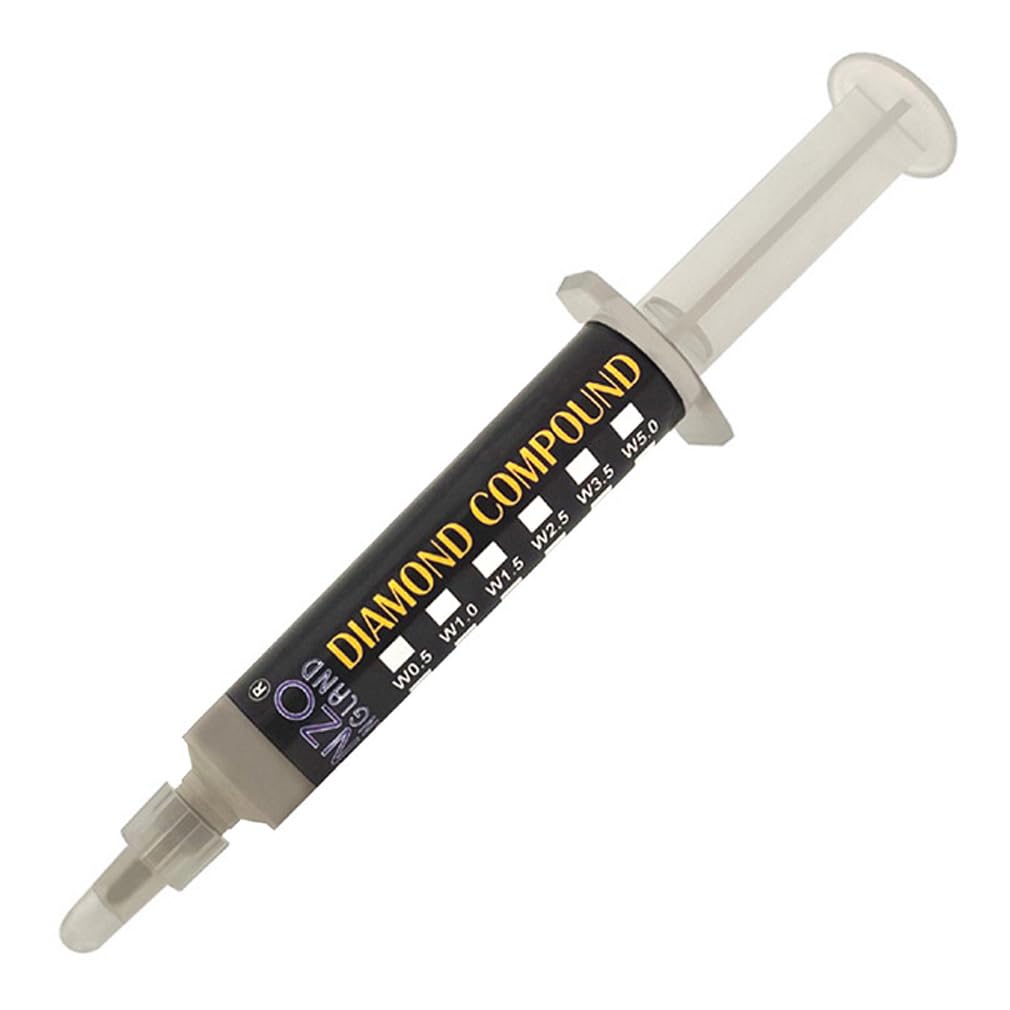 Diamond Stropping Lapping Sharpening Honing Buffing Polishing Cutting Abrasive Paste Compound For Razor Knife Hand Tools Sharp Cutting Edge Blade (2.5 Micron 4000#)