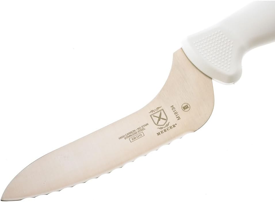 Mercer Culinary Ultimate White, 6 inch Curved Boning Knife