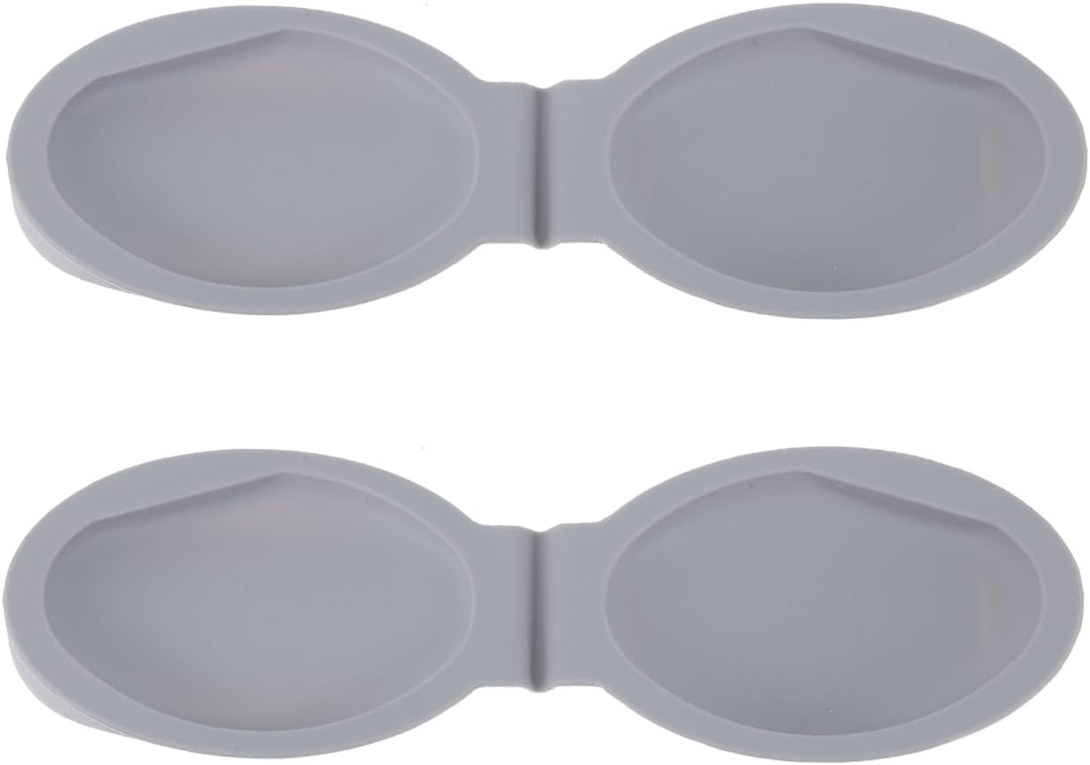 Cabilock 2Pcs Oyster Holder and Shucking Tool Set Ergonomic Non-Slip Silicone Clamps for Safe and Easy Oyster Opening Ideal for Home Bbq Picnics and Seafood Lovers