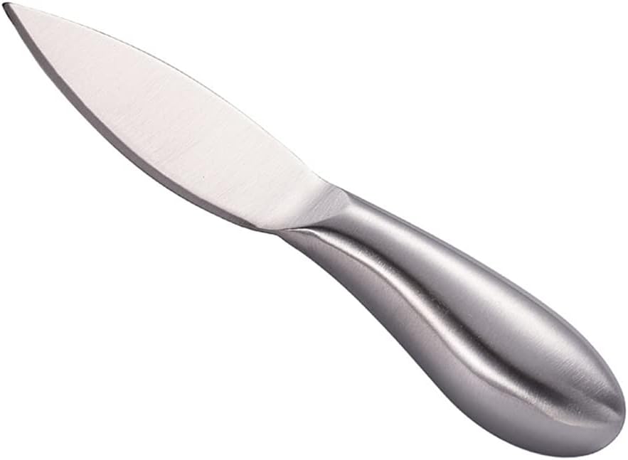 Black Cheese Knives Set 6 Piece Slicer Cutter Fork Spreader Tool Collection Stainless Steel