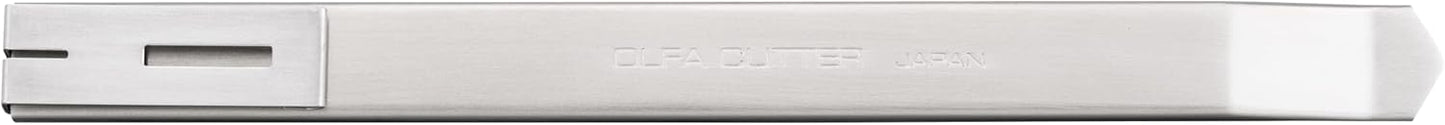 OLFA 9mm Stainless-Steel Utility Knife (SVR-2) - Multi-Purpose Retractable Precision Knife w/Stainless-Steel Snap-Off Blade, Replacement Blades: Any OLFA 9mm Blade