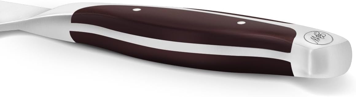 Gunter Wilhelm 12" Brisket Carving Knife – German-Made Meat Slicing Knife for BBQ & Roasts – Razor Sharp German Steel – Full Triple Tang – Ergonomic Dark Brown ABS Handle – PREMIER ProCut Series