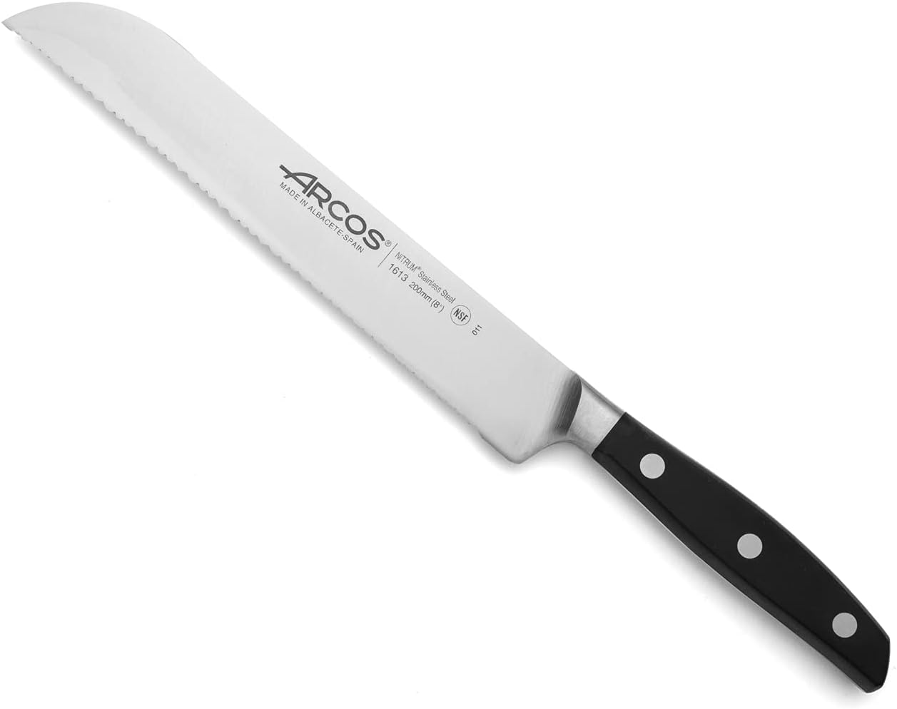 Arcos Forged Paring Knife 4 Inch Stainless Steel. Sharp Kitchen Knife for Peeling Fruits and Vegetables. Ergonomic Polyoxymethylene Handle and 100mm Blade. Series Manhattan. Color Black