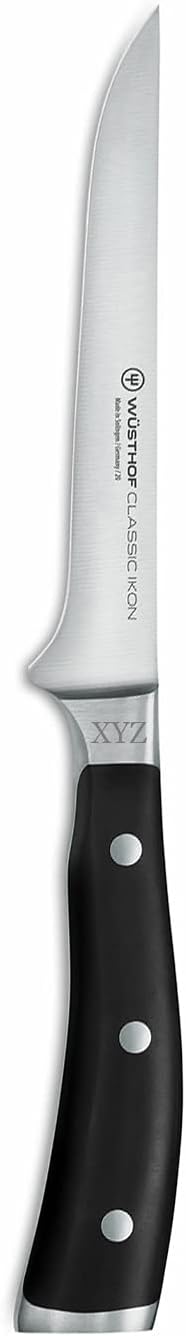 Wüsthof Classic IKON 5" Boning Knife, Black