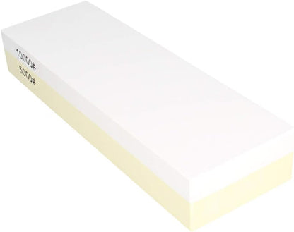 Utoolmart Double-Sided Whetstone Knives Sharpener Sharpening Stone 600/1500 Grit Water Stone for Scissors Razors Carving Tool 1Pcs
