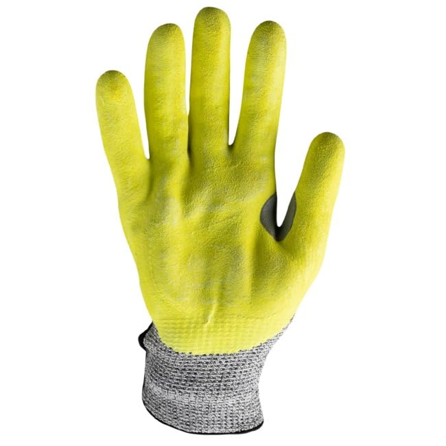 HexArmor Cut-Resistant Impact Protection PU Palm Work Gloves | Rig Lizard® Series 2095 | Large