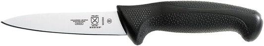 Mercer Culinary M22004 Millennia Black Handle, 4-Inch, Paring Knife
