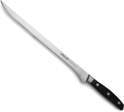 Arcos Forged Paring Knife 4 Inch Stainless Steel. Sharp Kitchen Knife for Peeling Fruits and Vegetables. Ergonomic Polyoxymethylene Handle and 100mm Blade. Series Manhattan. Color Black