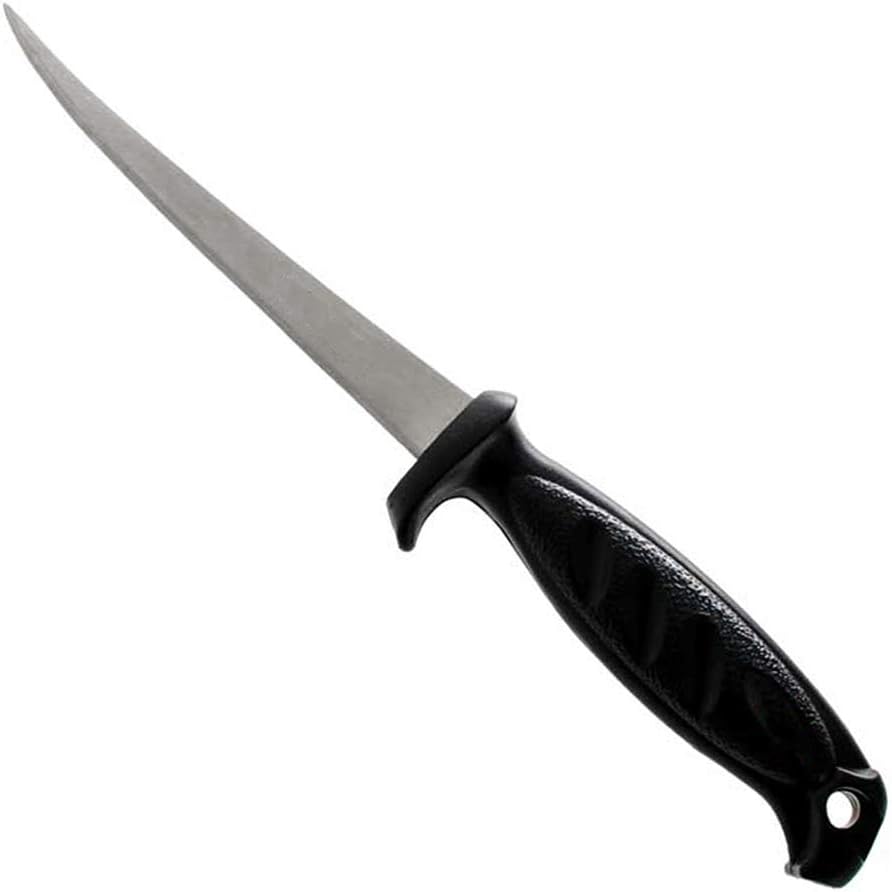 Rapala Deluxe Falcon Fillt 6 w/shrpnr, Black