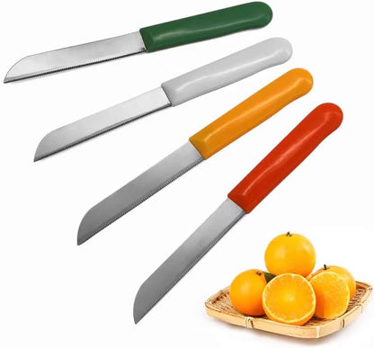 Fixwell FIX-12KN Stainless Steel Multi Purpose Knives 12 pcs RED GREEN