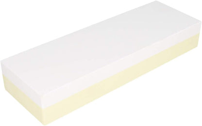 Utoolmart Double-Sided Whetstone Knives Sharpener Sharpening Stone 600/1500 Grit Water Stone for Scissors Razors Carving Tool 1Pcs