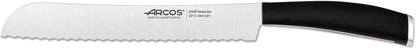 Arcos Paring knife 4 inches Nitrum Stainless Steel.Paring Knife for Peeling Fruits and Vegetables. Ergonomic Polypropylene Black Handle. Series Tango
