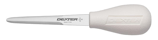 Dexter-Russell Sani-Safe S122-PCP 4" Boston Pattern Oyster Knife with Polypropylene Handle