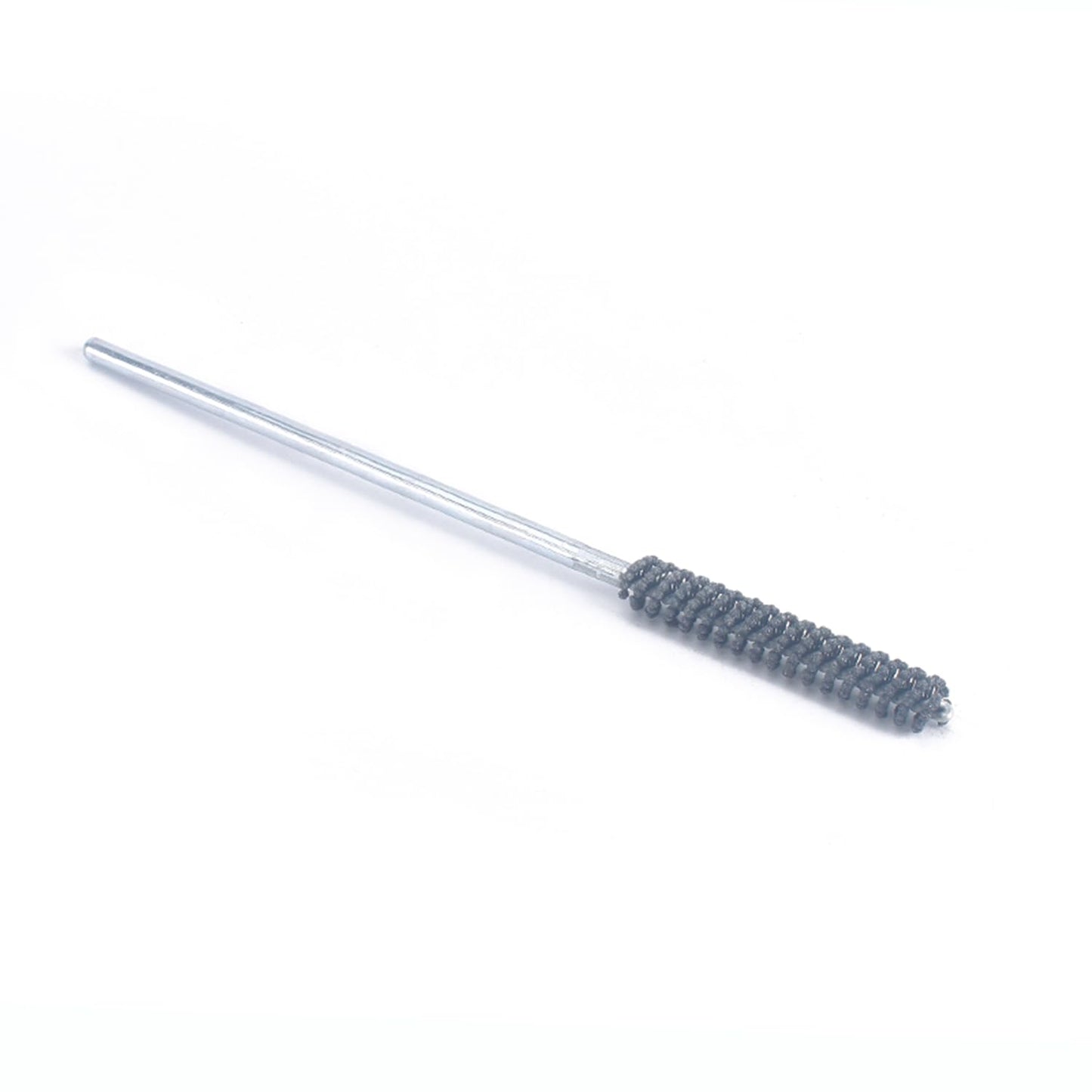0.591"(15mm) Cylinder Hone Brush with Round Carbon Steel Shank in 120 Grit SiC Abrasive Nylon Balls for Deburring Small Engine Cylinders Brake Piston Rings Guides Tubes Cam Bearings