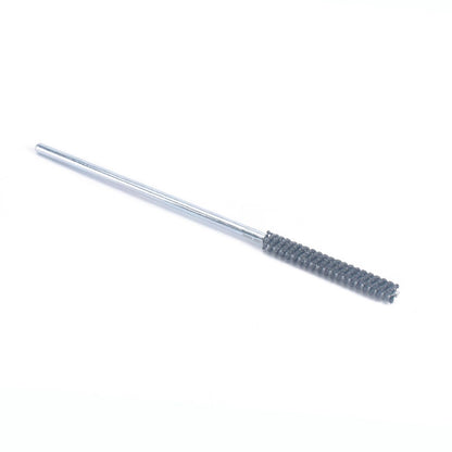0.591"(15mm) Cylinder Hone Brush with Round Carbon Steel Shank in 120 Grit SiC Abrasive Nylon Balls for Deburring Small Engine Cylinders Brake Piston Rings Guides Tubes Cam Bearings