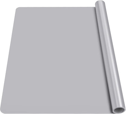 Gartful Silicone Craft Sheet Dark Gray 27.6" x 19.7" - Large Nonstick Nonskid Desk Work Mat & Countertop Protector