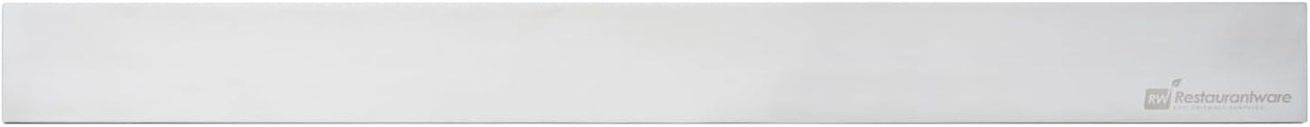 Restaurantware Eco Tek 17.7 Inch Magnetic Knife Holder For Wall 1 Powerful Knife Magnetic Strip - Space-Saving Organizer Securely Hang Kitchen Utensils or Tools Natural Wood Knife Hanger