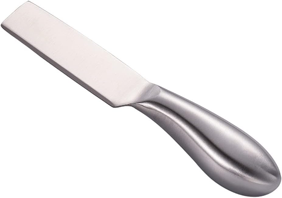 Black Cheese Knives Set 6 Piece Slicer Cutter Fork Spreader Tool Collection Stainless Steel