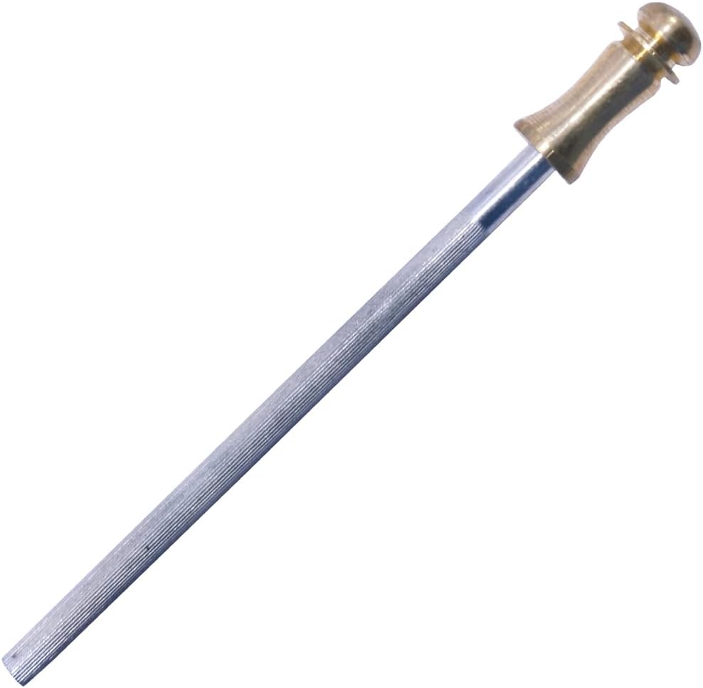 4" Honing Steel Mini Pocket Sharpening Rod Knife Tool Sharpener