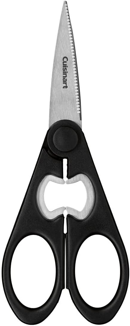 Cuisinart C77-2PSHR8B7R Classic Shears 2-Piece Set, 8" Black and 7" Red