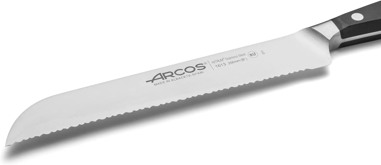 Arcos Forged Paring Knife 4 Inch Stainless Steel. Sharp Kitchen Knife for Peeling Fruits and Vegetables. Ergonomic Polyoxymethylene Handle and 100mm Blade. Series Manhattan. Color Black