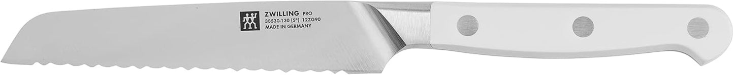 ZWILLING Pro Le Blanc 9-inch Z15 Serrated Bread Knife
